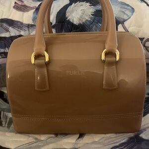 Furla Tan Satchel Bag